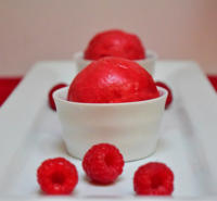 raspberry sorbet                                          